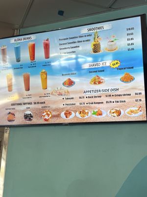 Menu photo 3 Aloha Express Visalia, CA