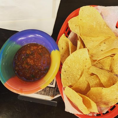 Photo of La Perla Sports Cantina - Glendale, AZ, US. Chips and Salsa