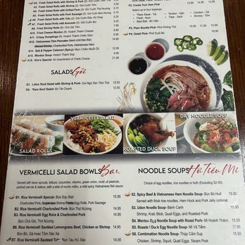 Pho Today - Menu - Vietnamese Near Me - Jacksonville, Florida