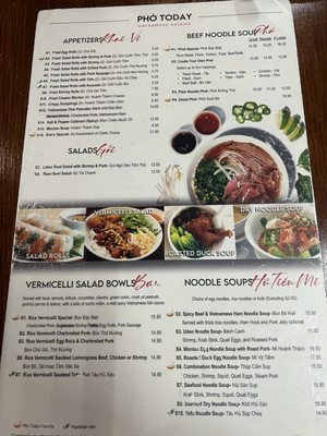 Menu photo 8 Pho Today Jacksonville, FL