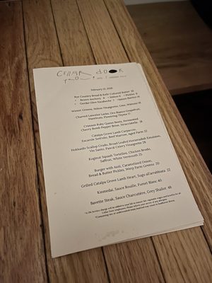 Menu photo 1 Cellar Door Provisions Chicago, IL