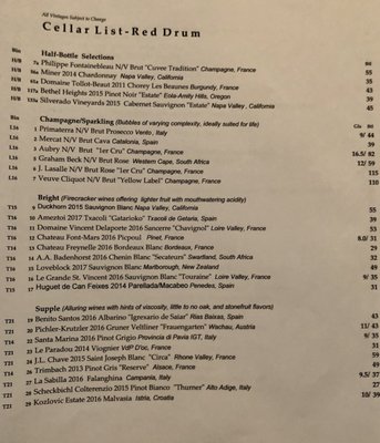 Menu photo 6 Red Drum Restaurant Mount Pleasant, SC
