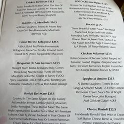 Boco Kitchen - Menu