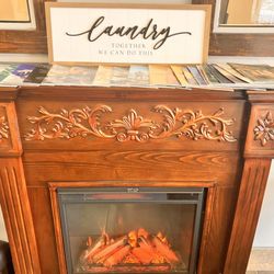 New Generation Laundry & Dry Cleaners - Cozy fireplace