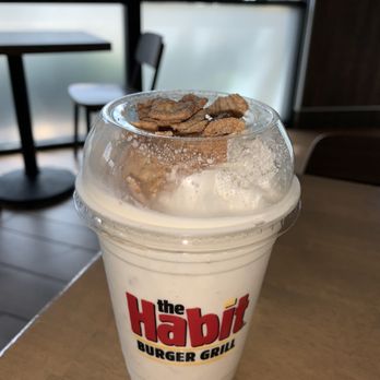 Habit Burger & Grill - Cinnamon Toast Crunch Shake - Burgers Near Me - Stockton, California Habit Burger & Grill - Cinnamon Toast Crunch Shake - Burgers Near Me - Stockton, California