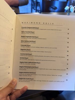 Menu photo 5 Nagisa Sushi San Diego, CA