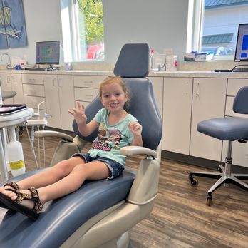 Seaside Pediatric Dental Associates - My daughter waiting on the dentist. The put Barbie on the tv for her to watch. She always comfortable and never cries - Pediatric Dentists Near Me - Murrells Inlet, South Carolina Seaside Pediatric Dental Associates - My daughter waiting on the dentist. The put Barbie on the tv for her to watch. She always comfortable and never cries - Pediatric Dentists Near Me - Murrells Inlet, South Carolina