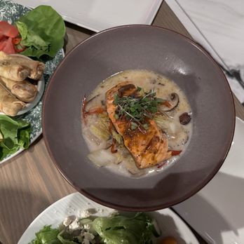 Fahrenheit - Salmon - New American Near Me - Cleveland, Ohio Fahrenheit - Salmon - New American Near Me - Cleveland, Ohio