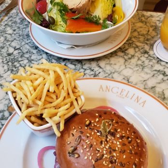 Angelina - Burger and Salad Niçoise - Breakfast & Brunch Near Me - Paris, 75