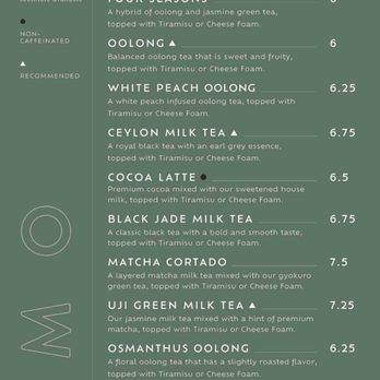 OMOMO Tea Shoppe - Menu as of 1/10/26---pg 1 - Bubble Tea Near Me - Tustin, California OMOMO Tea Shoppe - Menu as of 1/10/26---pg 1 - Bubble Tea Near Me - Tustin, California