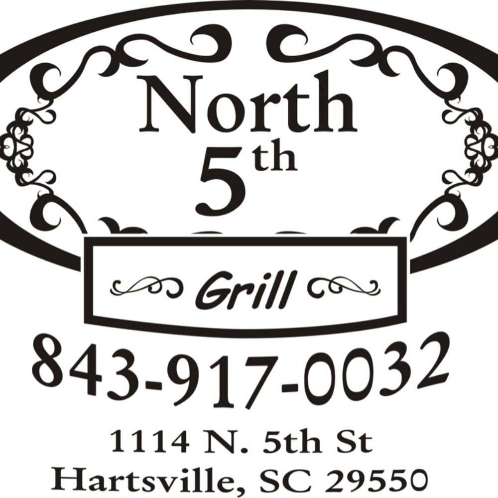 North 5th Grill - the logo for north 5th grill - American Near Me - Hartsville, South Carolina North 5th Grill - the logo for north 5th grill - American Near Me - Hartsville, South Carolina