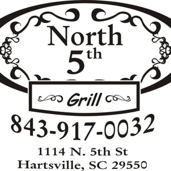 North 5th Grill - the logo for north 5th grill - American Near Me - Hartsville, South Carolina North 5th Grill - the logo for north 5th grill - American Near Me - Hartsville, South Carolina