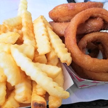 Rock n Roll Burger - Fries / Rings - American Near Me - Simi Valley, California Rock n Roll Burger - Fries / Rings - American Near Me - Simi Valley, California