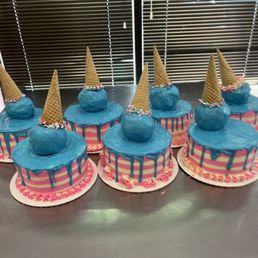 Our class cakes! Our class cakes!