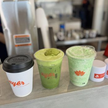 Ayer Coffee - Matcha 3 , Pandan Coconut, Ayer very own Matcha - Coffee & Tea Near Me - Tustin, California