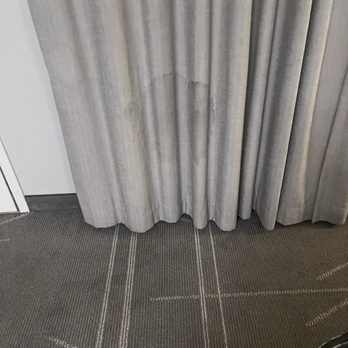 Embassy Suites by Hilton Milpitas Silicon Valley - Dirty floor and drapes - Hotels Near Me - Milpitas, California