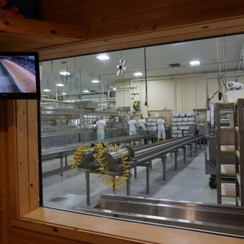Henning Cheese Factory - Factory viewing room - Cheese Shops Near Me - Kiel, Wisconsin Henning Cheese Factory - Factory viewing room - Cheese Shops Near Me - Kiel, Wisconsin