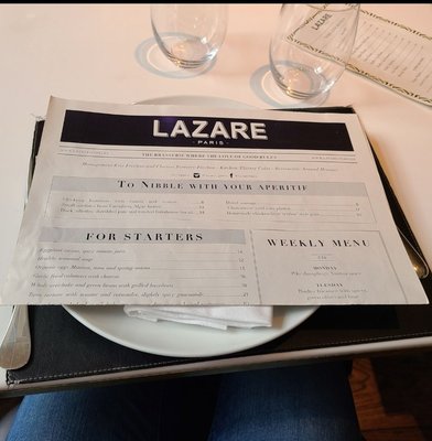 Brasserie Lazare Paris by null