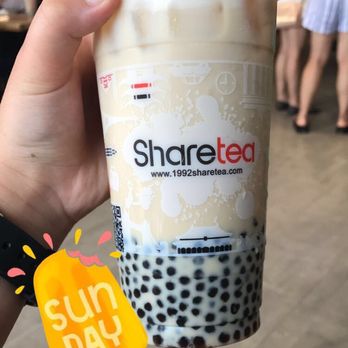 Sharetea - Oolong milk tea with boba - Coffee & Tea Near Me - Plano, Texas