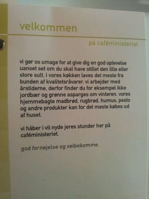 Caféministeriet by null
