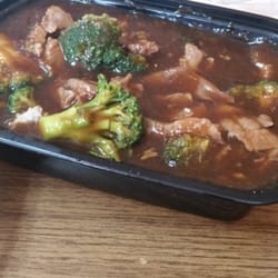 China Star - This is the beef and brocolli. .. we also got the beef fried rice and crab ragoons which really good