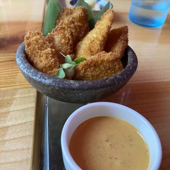 Lucky Robot Restaurant - Zucchini Katsu - Sushi Bars Near Me - Austin, Texas Lucky Robot Restaurant - Zucchini Katsu - Sushi Bars Near Me - Austin, Texas