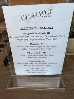 Menu photo 8 The Village Well Reno, NV