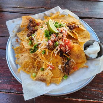 Peach Street Distillers - Pork Nachos - Distilleries Near Me - Palisade, Colorado