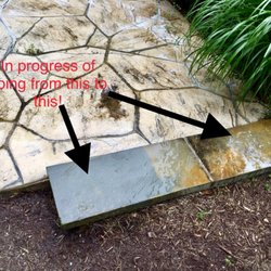 Absolute Power Washing - Removing grime and algae