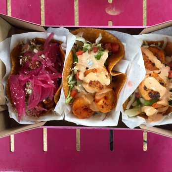 Pink Taco Truck - Gang Bang Combination - Food Trucks Near Me Pink Taco Truck - Gang Bang Combination - Food Trucks Near Me