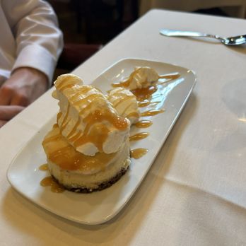 Blue Heron Restaurant - coconut caramel cheesecake, tastes like girl scout samoas cookies - New American Near Me - Sunderland, Massachusetts