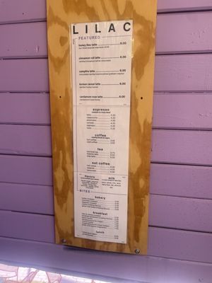 Menu photo 3 Lilac Coffee Denver, CO