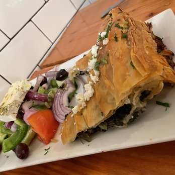 Local Greek - Homestyle spinach pie - Greek Near Me - Princeton, New Jersey Local Greek - Homestyle spinach pie - Greek Near Me - Princeton, New Jersey
