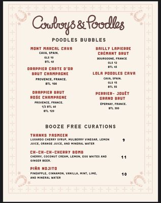 Menu photo 7 Cowboys and Poodles Costa Mesa, CA
