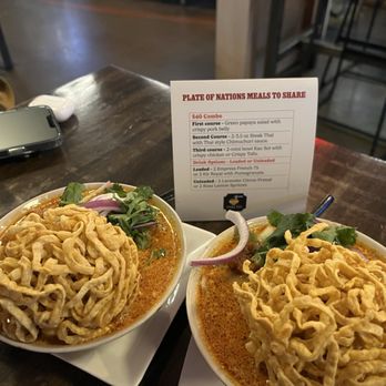 Maa Kiin - Mini kao soi w crispy chicken - Thai Near Me - Seattle, Washington Maa Kiin - Mini kao soi w crispy chicken - Thai Near Me - Seattle, Washington