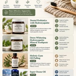 Pannu Holistic Dental Myology - Holistic Natural Products - Call or email to place and order