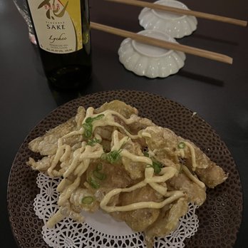 Takara 14 - Crispy chicken skin!!!!!!!!!!!!!!! & lychee sake - Japanese Near Me - Washington, DC, District of Columbia Takara 14 - Crispy chicken skin!!!!!!!!!!!!!!! & lychee sake - Japanese Near Me - Washington, DC, District of Columbia