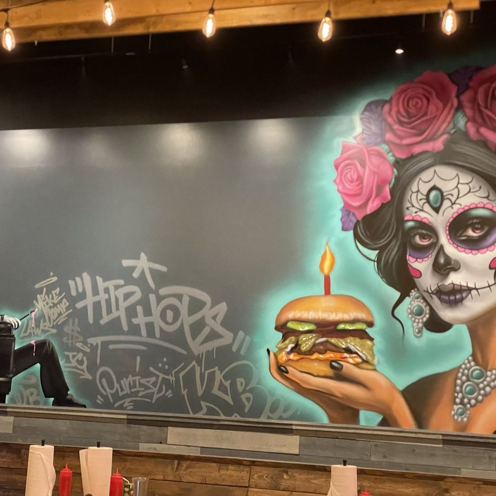 Killer Burger Potranco - The cool decor - Burgers Near Me - San Antonio, Texas Killer Burger Potranco - The cool decor - Burgers Near Me - San Antonio, Texas
