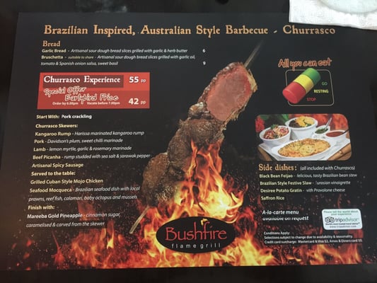 Bushfire Flame Grill by null