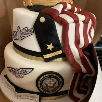 Sylvia's Cakes - Personalized cake for commissioning ceremony - Custom Cakes Near Me