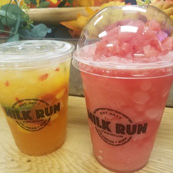 Milk Run - Jungle juice sparkler and watermelon slushie! - Coffee & Tea Near Me - Phoenix, Arizona