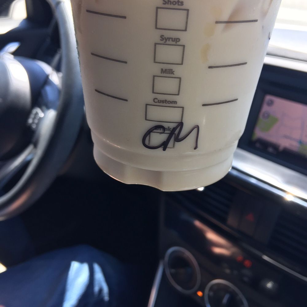 Starbucks - Lols like barista forgot the espresso in my caramel machiato when fixing it after screwing up the first time. - Coffee & Tea Near Me - Livermore, California Starbucks - Lols like barista forgot the espresso in my caramel machiato when fixing it after screwing up the first time. - Coffee & Tea Near Me - Livermore, California