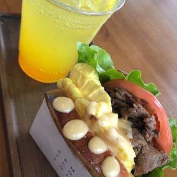Semicolon Cafe - Mango-ade and Bulgogi Sandwich - Sandwiches Near Me - Chantilly, Virginia Semicolon Cafe - Mango-ade and Bulgogi Sandwich - Sandwiches Near Me - Chantilly, Virginia