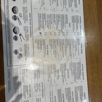 Taishoken - Menu - Ramen Near Me - Milpitas, California