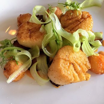 100 Steps Kitchen + Raw Bar - My wife ordered the Sea Scallops from New Jersey, but found the portion small. - Seafood Near Me - Cranford, New Jersey 100 Steps Kitchen + Raw Bar - My wife ordered the Sea Scallops from New Jersey, but found the portion small. - Seafood Near Me - Cranford, New Jersey