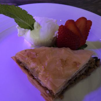 Amfora Mediterranean Restaurant - Baklava with Gelato! - Mediterranean Near Me - Estero, Florida Amfora Mediterranean Restaurant - Baklava with Gelato! - Mediterranean Near Me - Estero, Florida