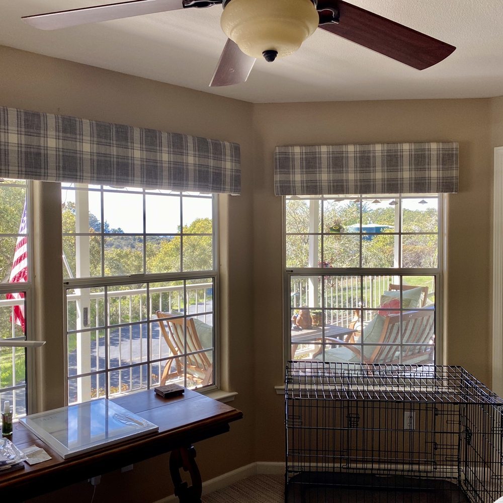 Arnold's Upholstery - Built and installed valances. - Furniture Reupholstery Near Me - Salinas, California