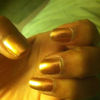 Lee Nail Spa - Color Club color came out copperish but still on Trend! - Nail Salons Near Me - Fayetteville, North Carolina