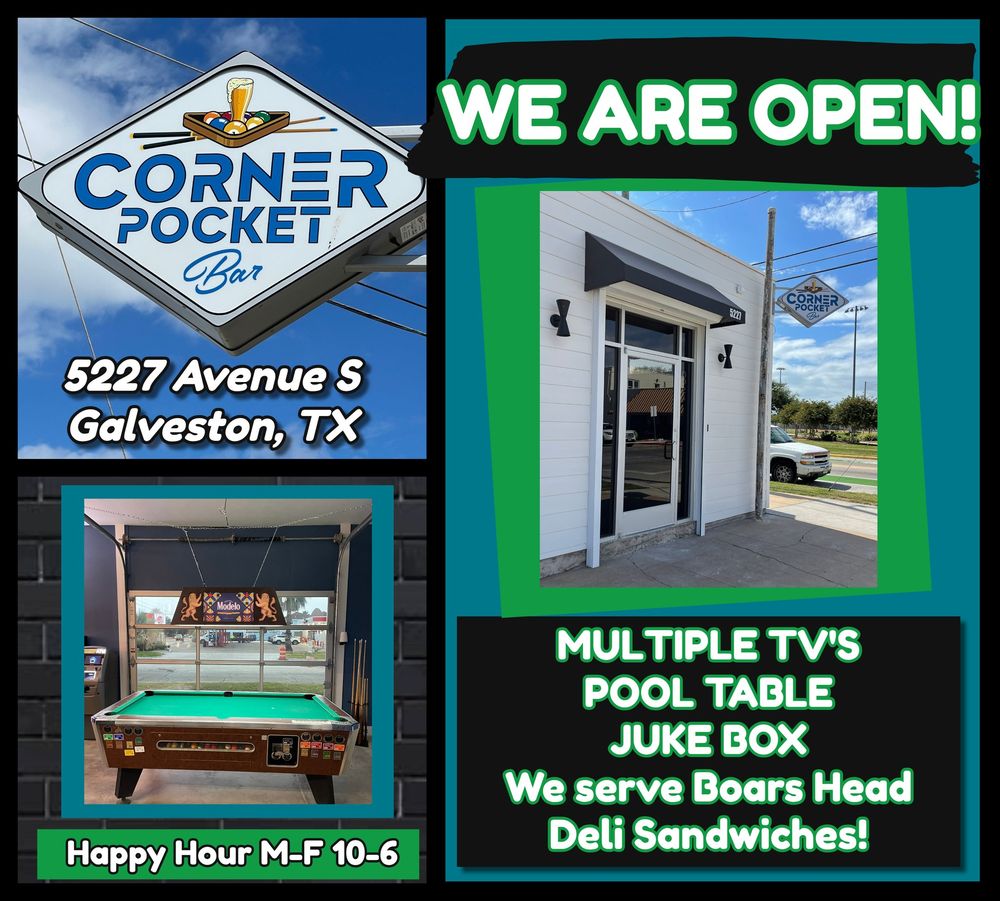 CORNER POCKET BAR Updated August 2024 13 Photos 5227 Ave S