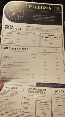 Menu photo 1 Giovanni's Pizzeria & Kitchen Davenport, FL Menu photo 1 Giovanni's Pizzeria & Kitchen Davenport, FL